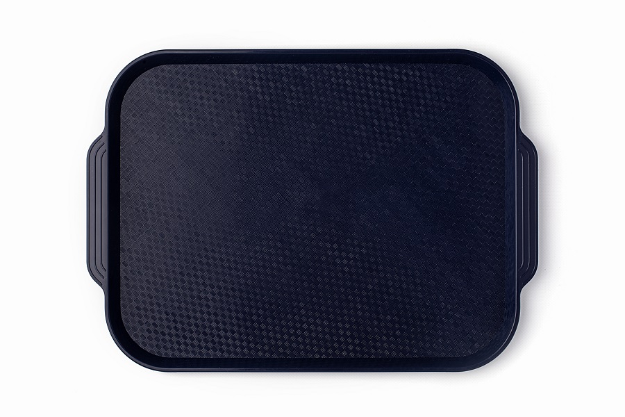 Поднос 45*34,5 см. темно-синий поверхность классик (401) MGprof /1/10/