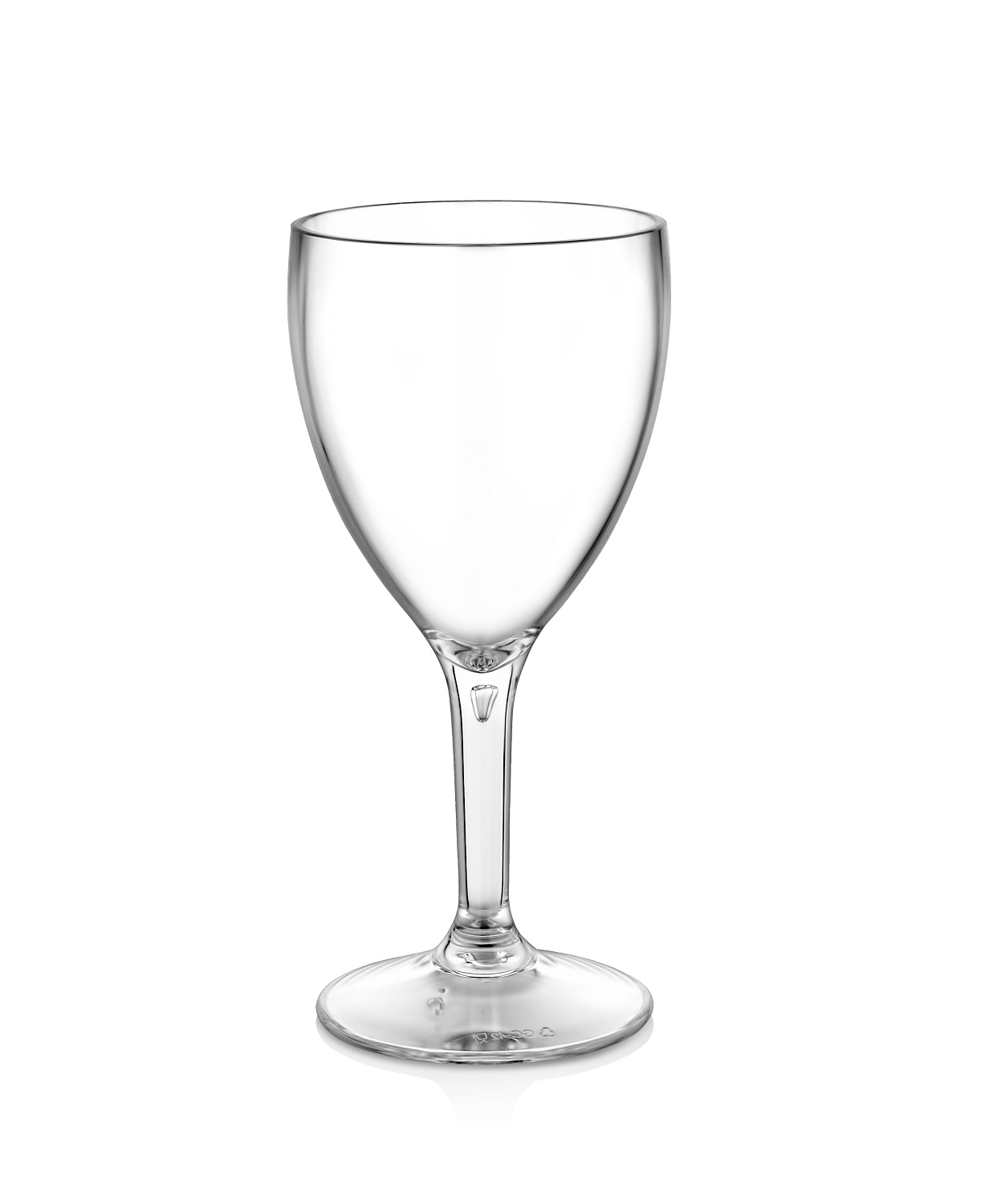 Бокал для вина 255 мл. d=75 мм. h=165 мм. поликарбонат, прозрачн. Классик GP /1/50/ ВДОХНОВЕНИЕ