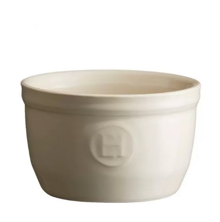 Форма для запекания  200 мл. d=86 мм. h=55 мм. (рамекин) белая керам Emile Henry /1/6/ ВДОХНОВЕНИЕ