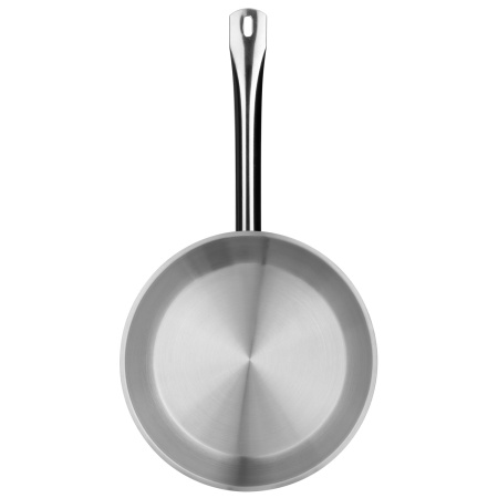 Сковорода d=28 см. h=6 см. 3,0 л. нерж. (индукция) MGsteel /1/