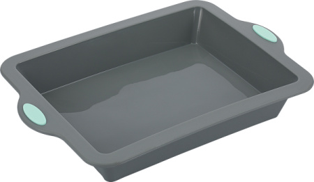 Форма для выпечки 33*22,5 см. h=5,3 см. силикон /1/ АКЦИЯ