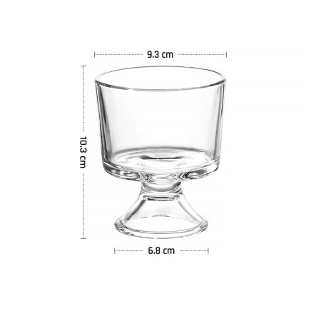 Креманка 250 мл. d=93 мм. h=103 мм. Сохо MGline /6/24/