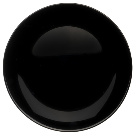 Тарелка d=190 мм. h=18 мм. без полей Эволюшн Блэк /6/24/2160/ АКЦИЯ