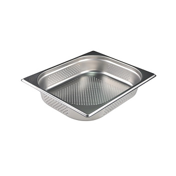 Гастроемкость 1/2 h= 65 мм. 325*265 мм. 4 л. нерж. перфорир. d=4 мм. MGsteel /1/6/12/