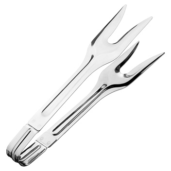 Щипцы для мяса 20 см. нерж. /1/