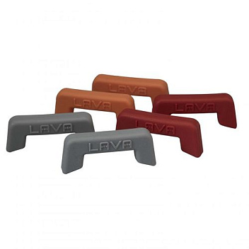 Ручка силиконовая красная набор 2 шт. LAVA /1/