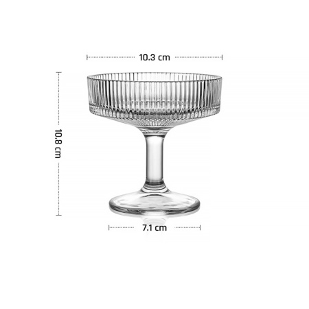 Креманка 200 мл. d=103 мм. h=108 мм. Каскад MGline /6/24/