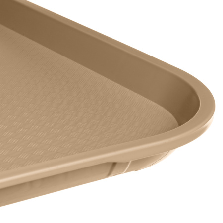 Поднос 44,5*34,5 см. бежевый поверхность классик (106) MGprof /1/10/ АКЦИЯ