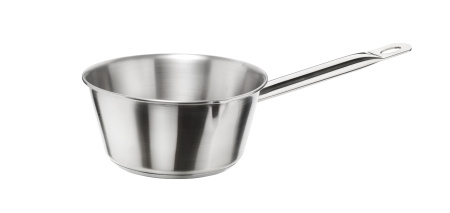 Сотейник  1,7 л. нерж. d=18 см. h=9 см. конический б/кр (индукция) Мастер Pinti /1/