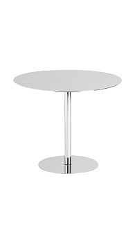 Подставка для торта d=22 см. h=9 см. на ножке нерж. Abert /1/