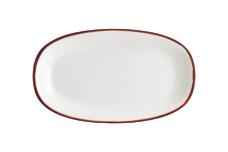 Блюдо овальное 150*85 мм. Линеа Бургундия, форма Гурмэ Bonna /1/12/3168/