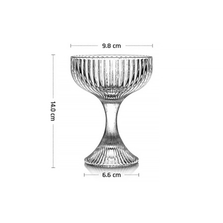 Креманка 210 мл. d=98 мм. h=140 мм. Кинэтик MGline /6/24/