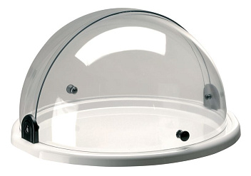 Поднос сервировочный d=38 см. пластик, с крышкой Roll-Top Abert /1/