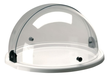 Поднос сервировочный d= 38 см. пластик, с крышкой Roll-Top 2 сорт Abert /1/