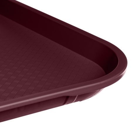 Поднос 44,5*34,5 см. вишневый поверхность классик (505) MGprof /1/10/ АКЦИЯ