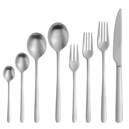 Вилка столовая Скай Сатин 18/10  4 мм 20,3 см. Pinti /12/